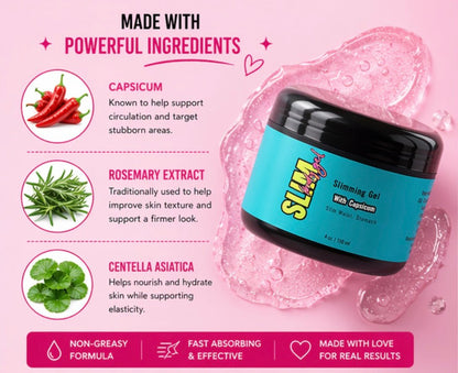 Thermogenic Slimming Sculpt Gel™ – Heat-Activated Body Slimming & Toning Gel - Get Thick Products