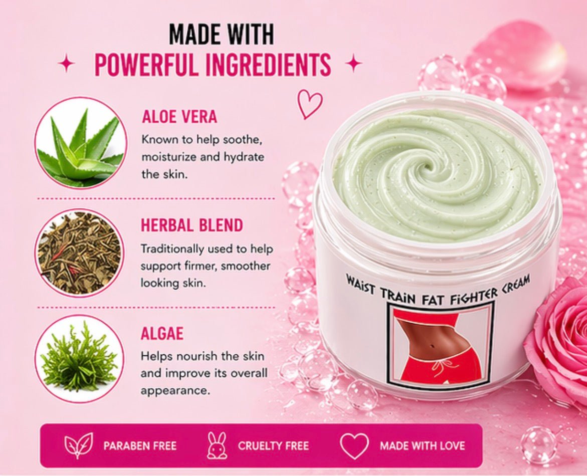 Waist Training Cream – Enhance Your Waist Training Results for a Defined Hourglass Figure - Get Thick Products