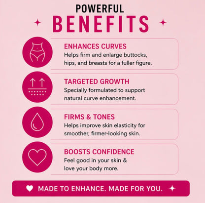 Weight Gain Syrup - XXL Gains with Butt Enhancement Herbs USA - Get Thick Products
