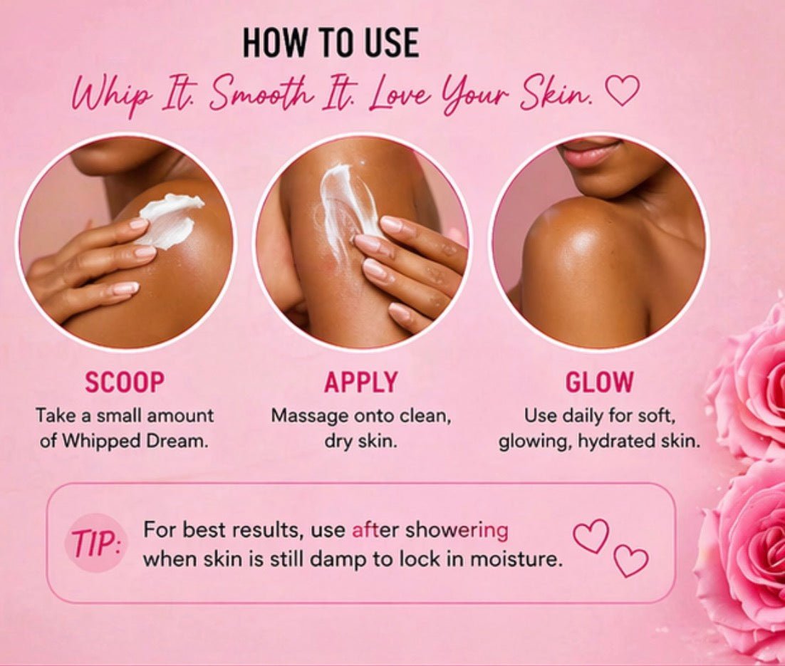 Whipped Dreams Body Whip – Soft, Hydrating Curve Care Cream 🍑 - Get Thick Products
